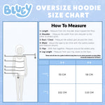 Bluey Hoodie Blanket - Fleece Oversized Hoodies for Kids - Get Trend