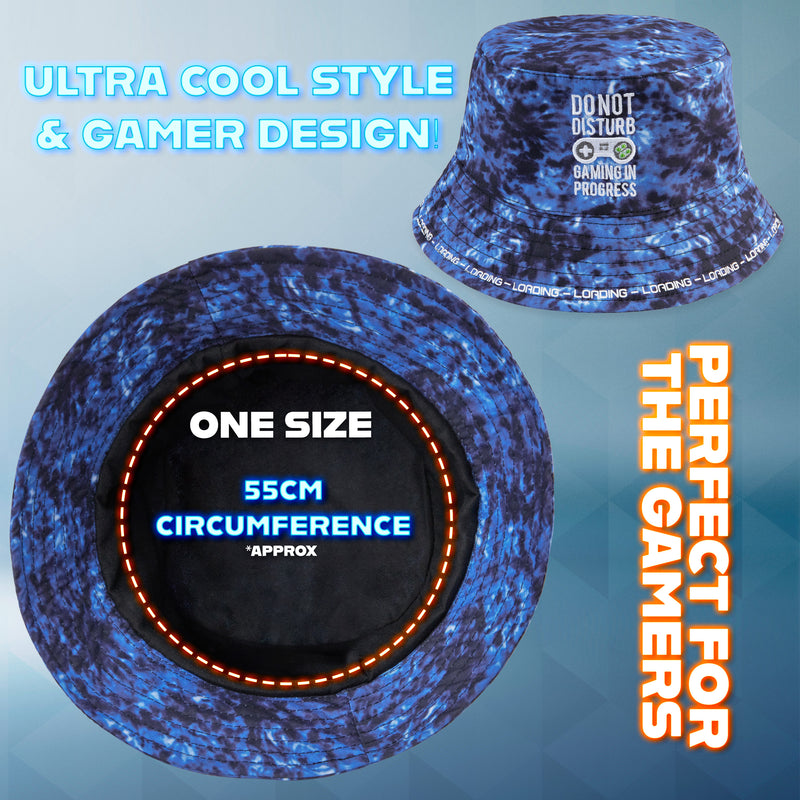 CityComfort Bucket Hat Kids Gamer Sun Hat for Boys and Girls