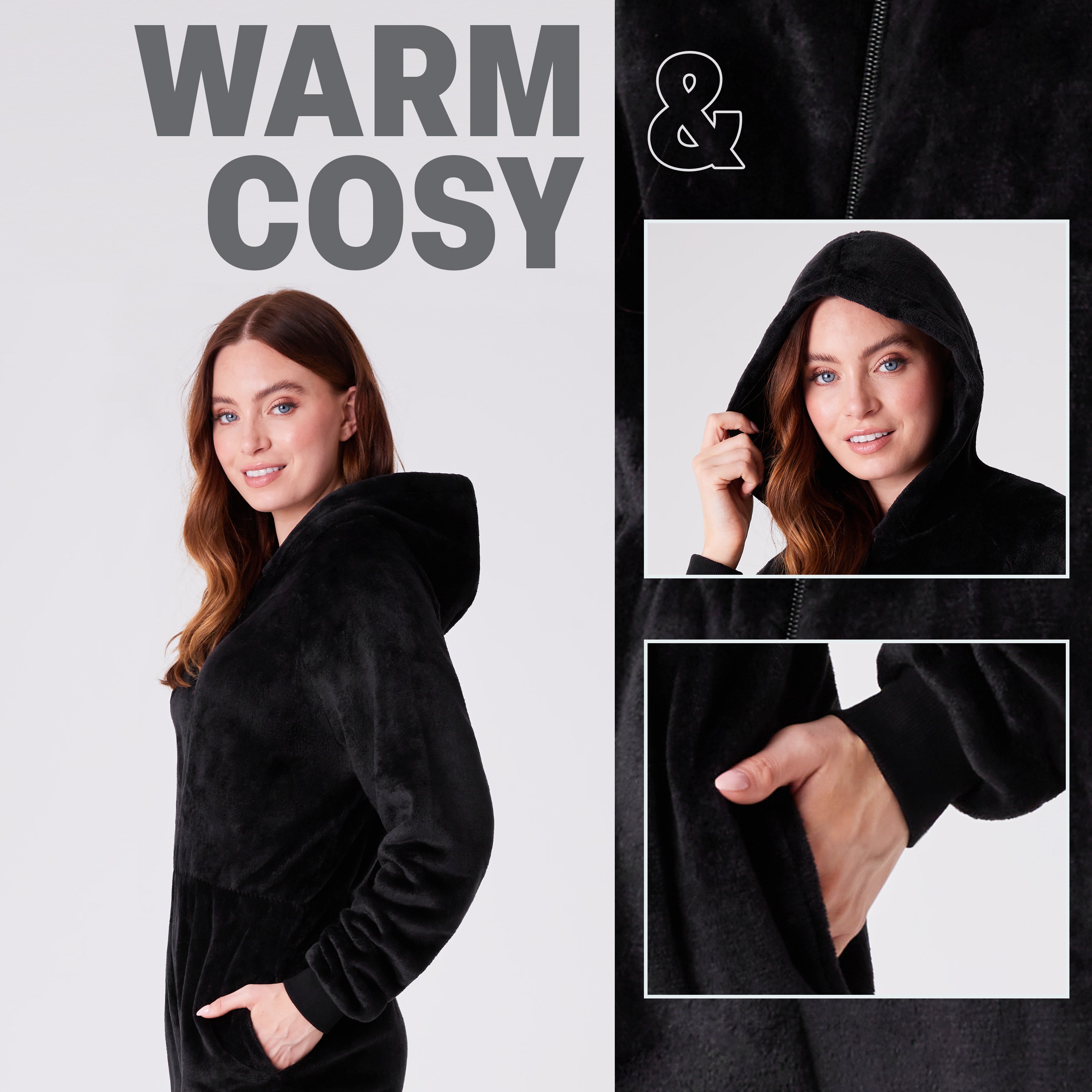 CityComfort Onesies for Women, Fleece Onesie for Women - Get Trend