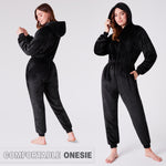 CityComfort Onesies for Women, Fleece Onesie for Women - Get Trend