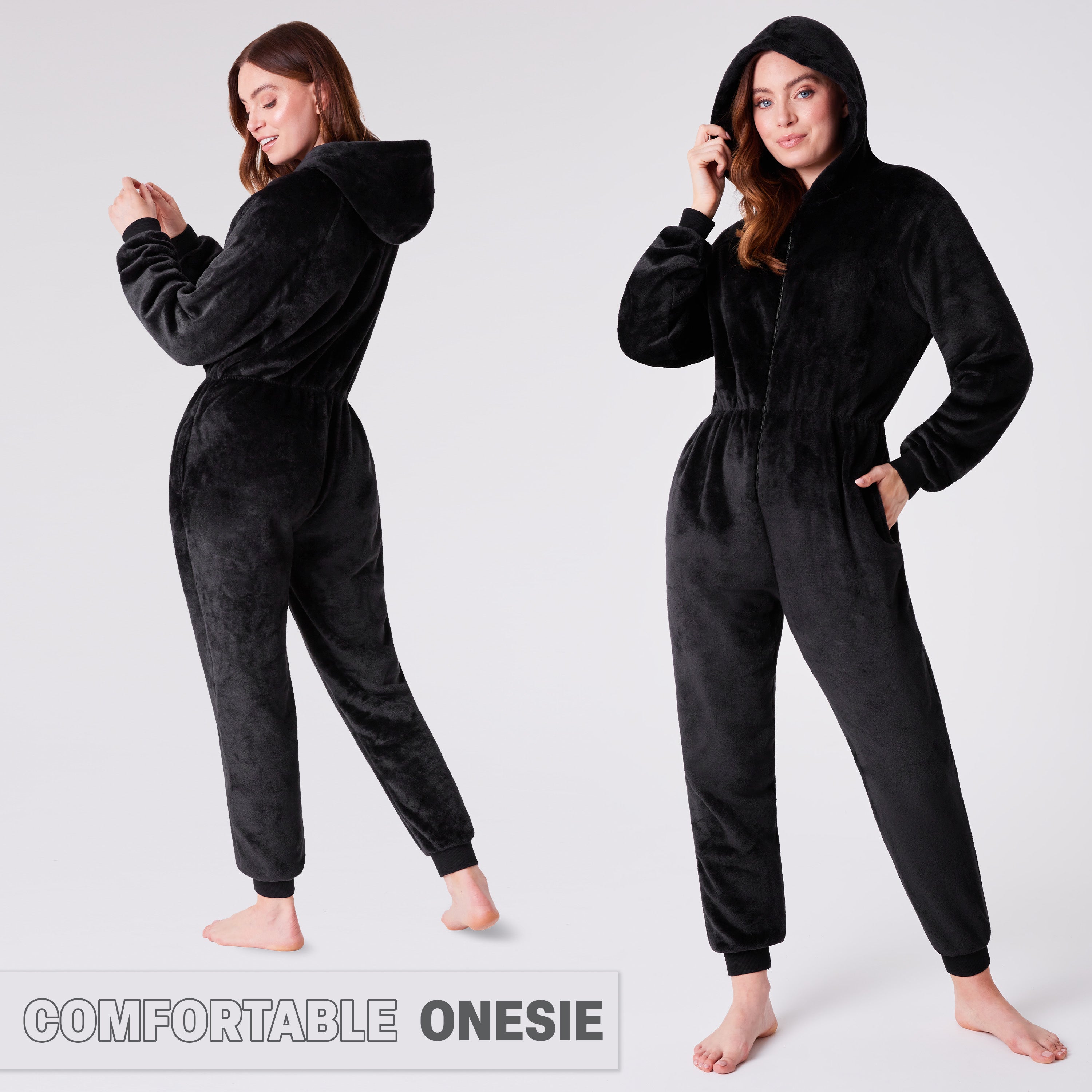 CityComfort Onesies for Women, Fleece Onesie for Women - Get Trend