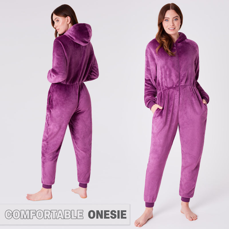 CityComfort Onesies for Women, Fleece Onesie for Women - Get Trend