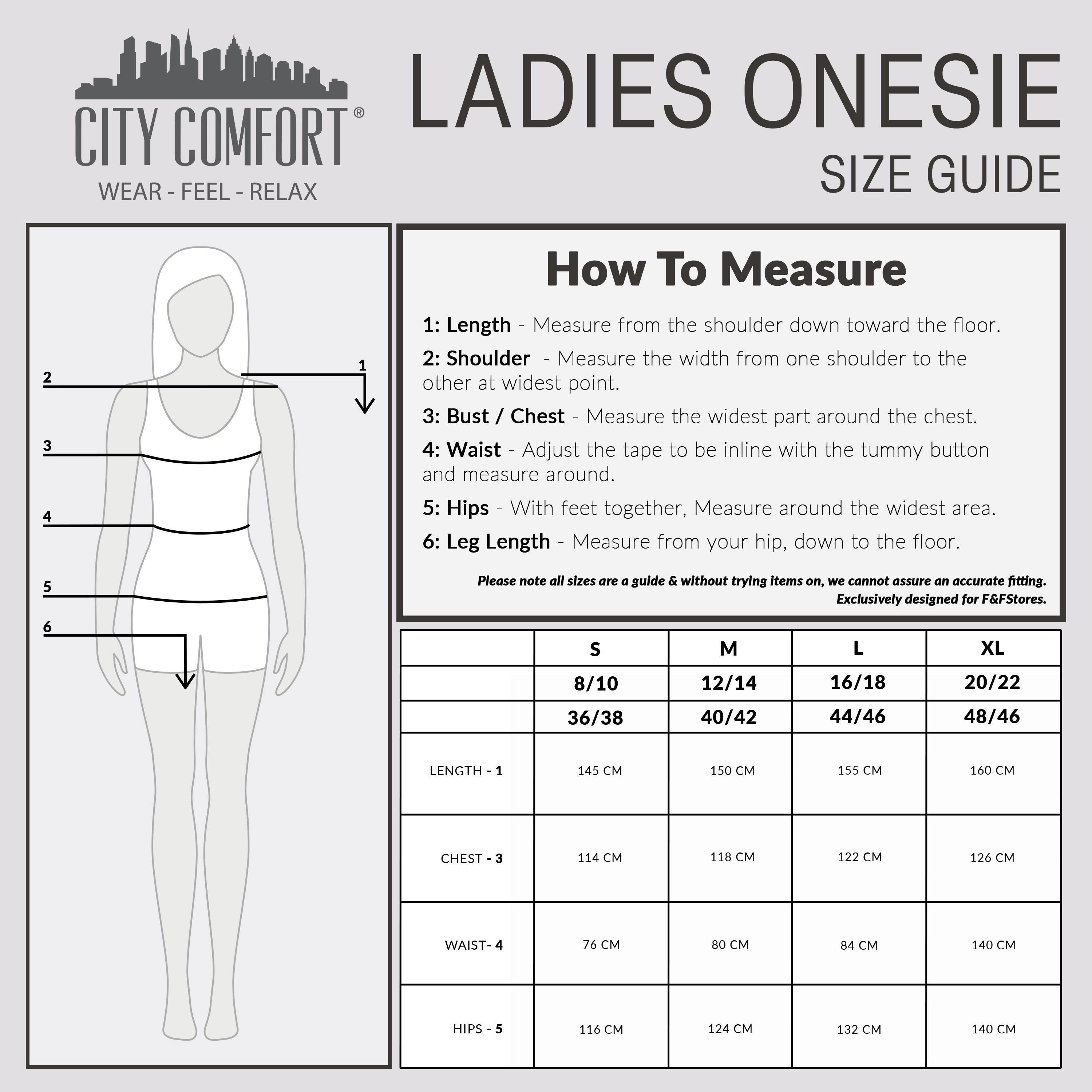 CityComfort Onesies for Women, Fleece Onesie for Women - Get Trend