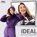 CityComfort Onesies for Women, Fleece Onesie for Women - Get Trend