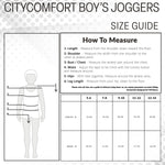 CityComfort Kids Joggers Training Trousers Boys Tracksuit Bottoms Teenagers - Get Trend