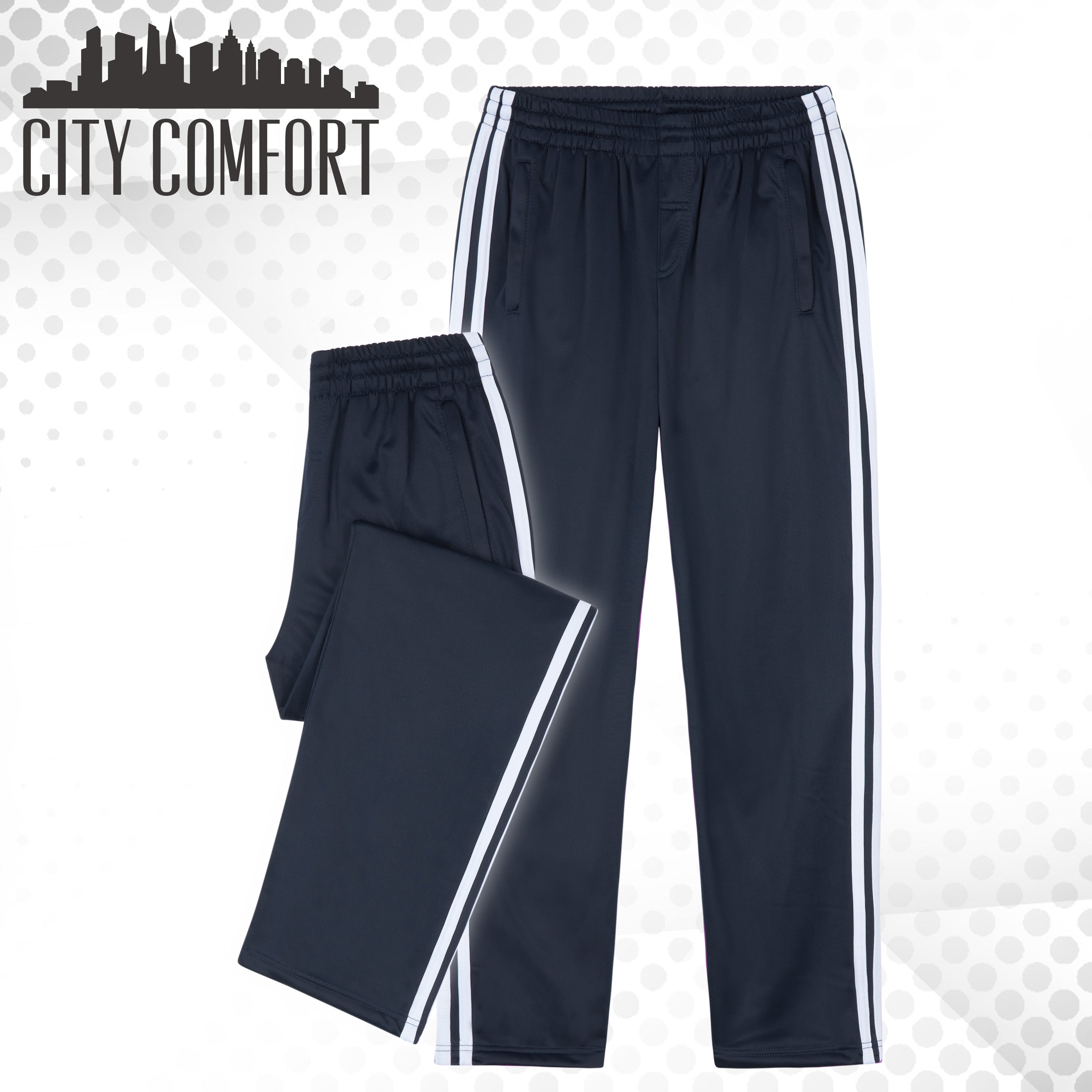 CityComfort Kids Joggers Training Trousers Boys Tracksuit Bottoms Teenagers - Get Trend