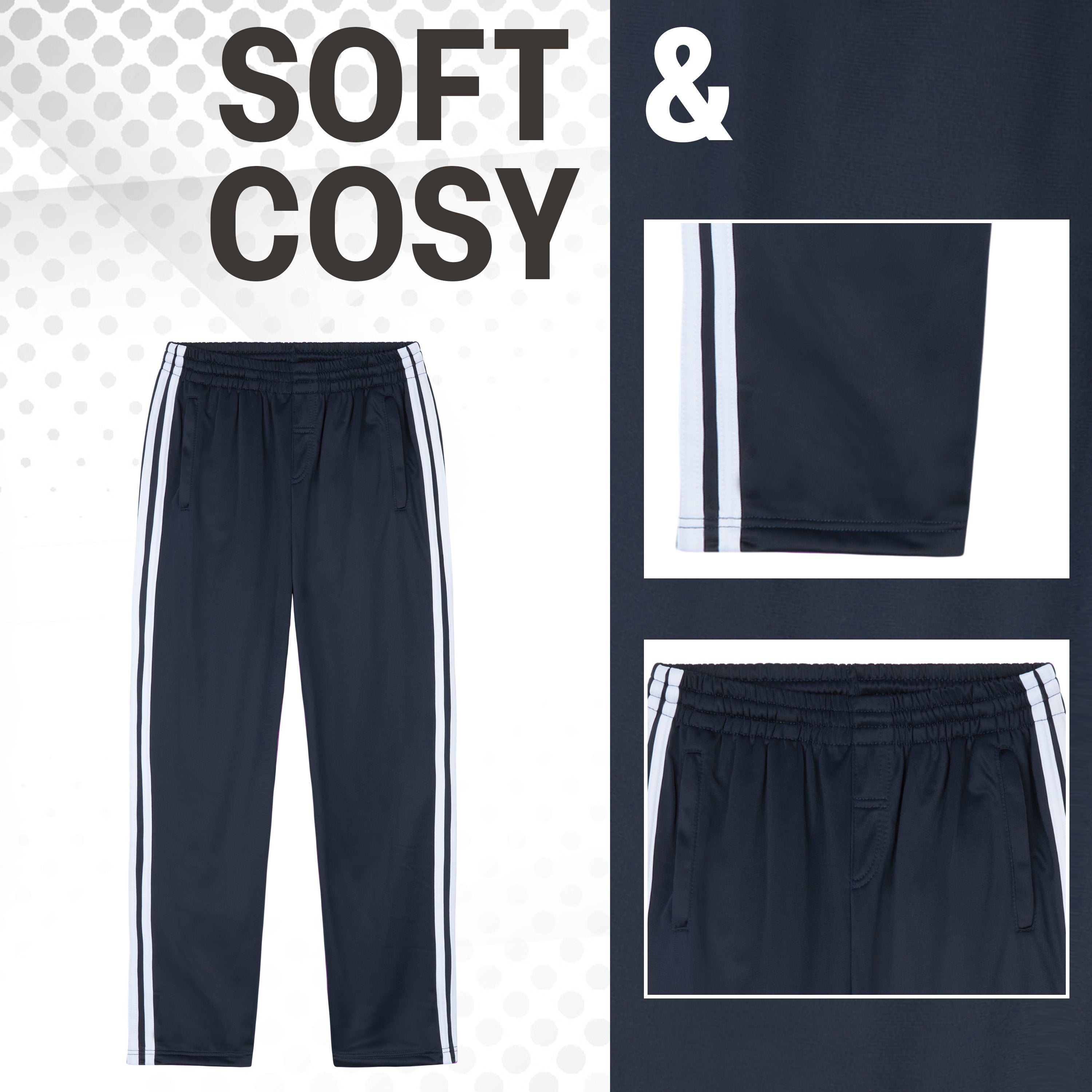 CityComfort Kids Joggers Training Trousers Boys Tracksuit Bottoms Teenagers - Get Trend