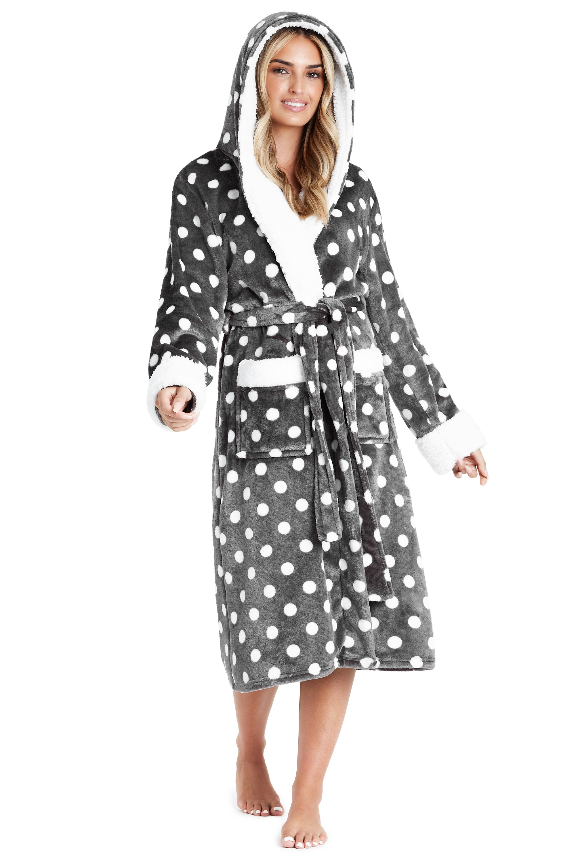 CityComfort Dressing Gowns For Women, Soft Fleece Women's Robes - Get Trend
