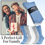 CityComfort Diabetic Socks for Men, 5 Pack Gentle Grip Soft Top Socks - Get Trend