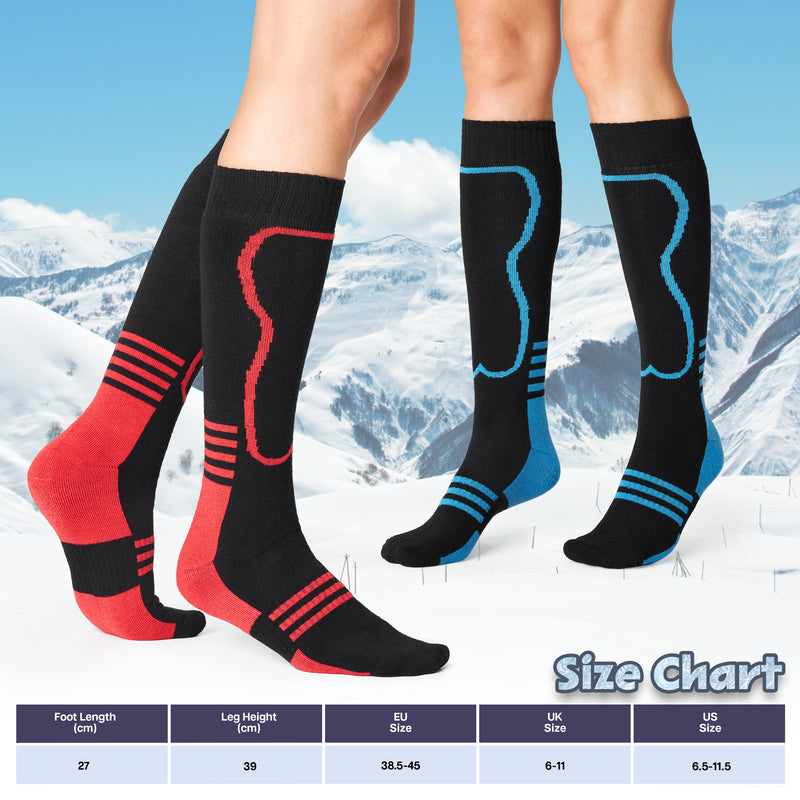 CityComfort Mens Socks Thermal Socks - Pack of 2 -Winter Socks