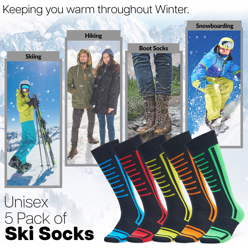 CityComfort Mens Socks Thermal Socks - Multipack -High Performance Winter Socks