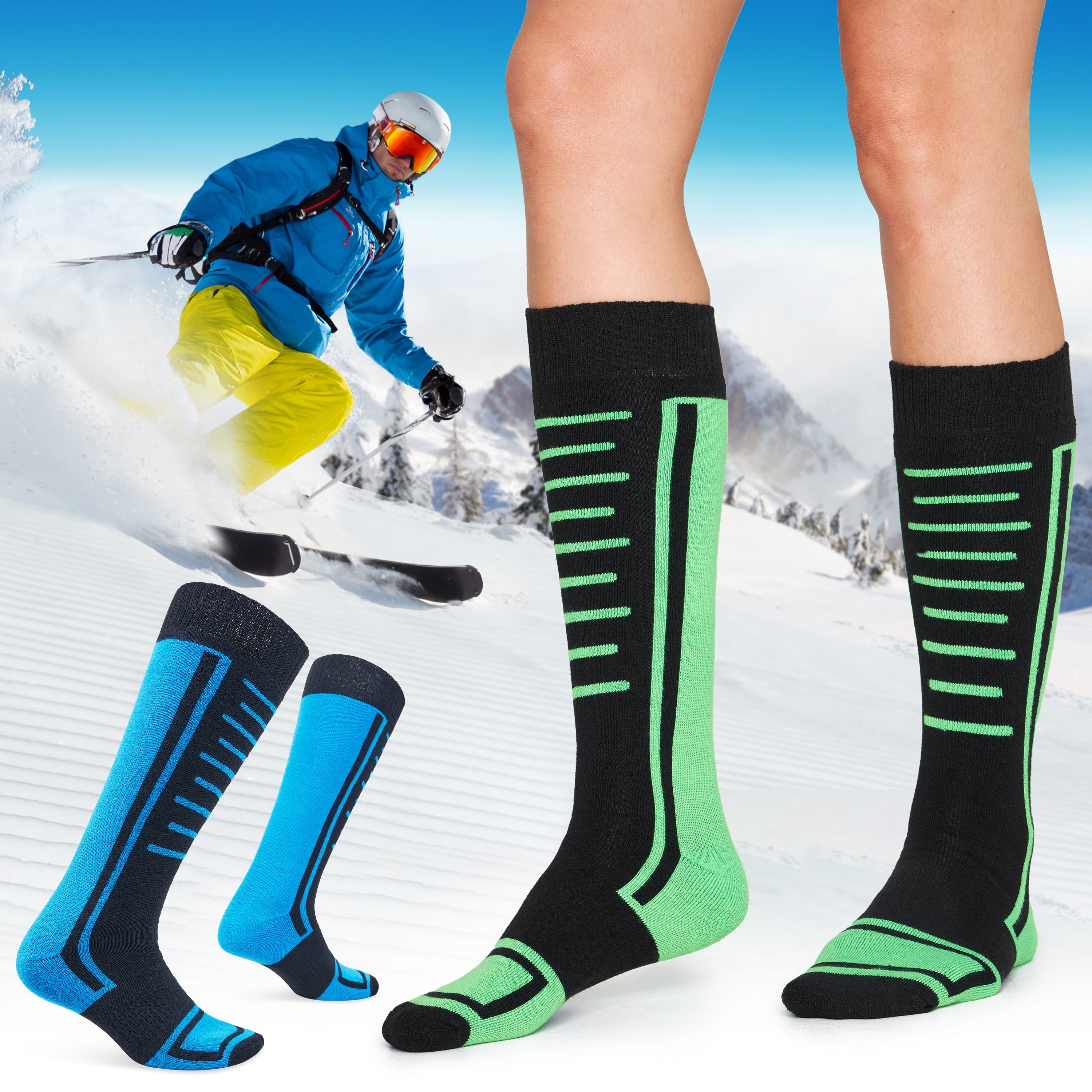 CityComfort Mens Socks Thermal Socks - Multipack -High Performance Winter Socks - Get Trend
