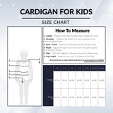 CityComfort Cardigan for Girls and Boys, 1 Pack - Plain Button Down Cardigan - Get Trend