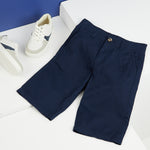 Boys' Chino Shorts,  Knee Length Boys Shorts with Adjustable Waist - Get Trend