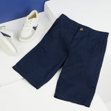 Boys' Chino Shorts,  Knee Length Boys Shorts with Adjustable Waist - Get Trend