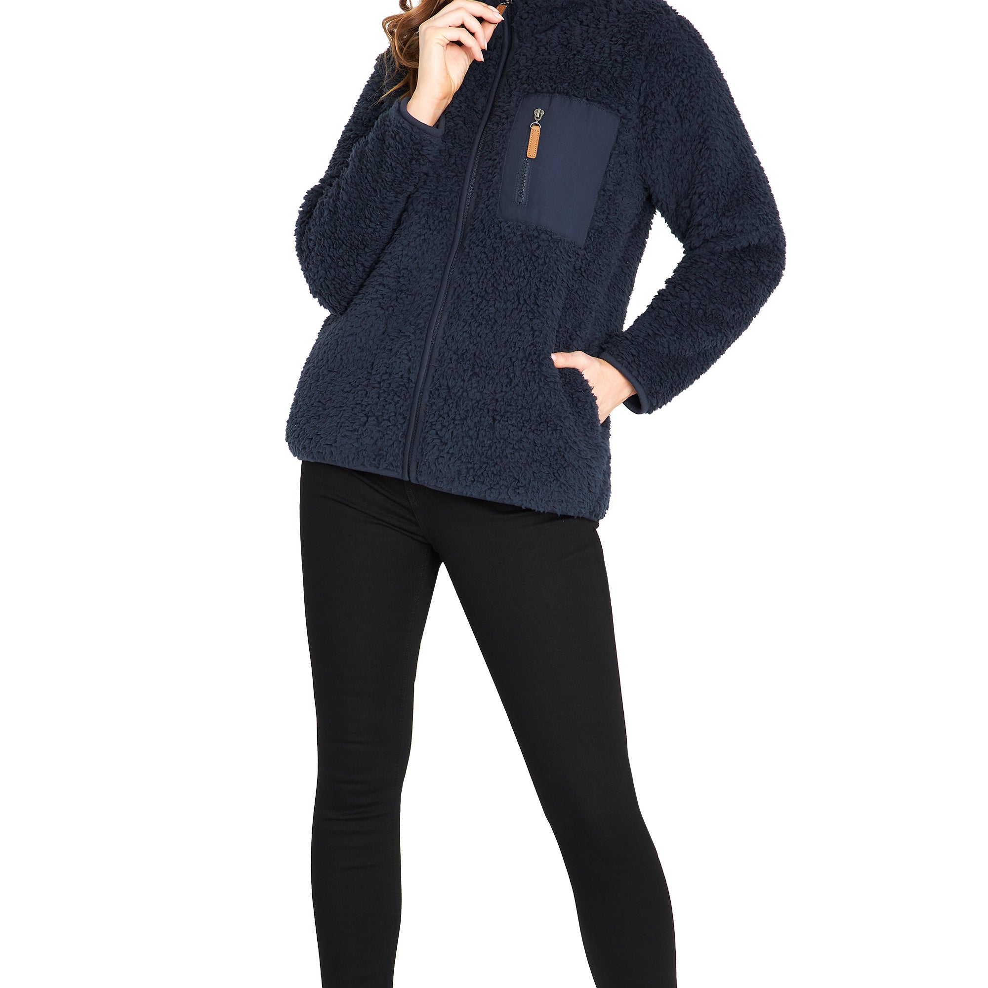 CityComfort Hoodies for Women and Teens, Fluffy Teddy Fleece Hoodie - Get Trend
