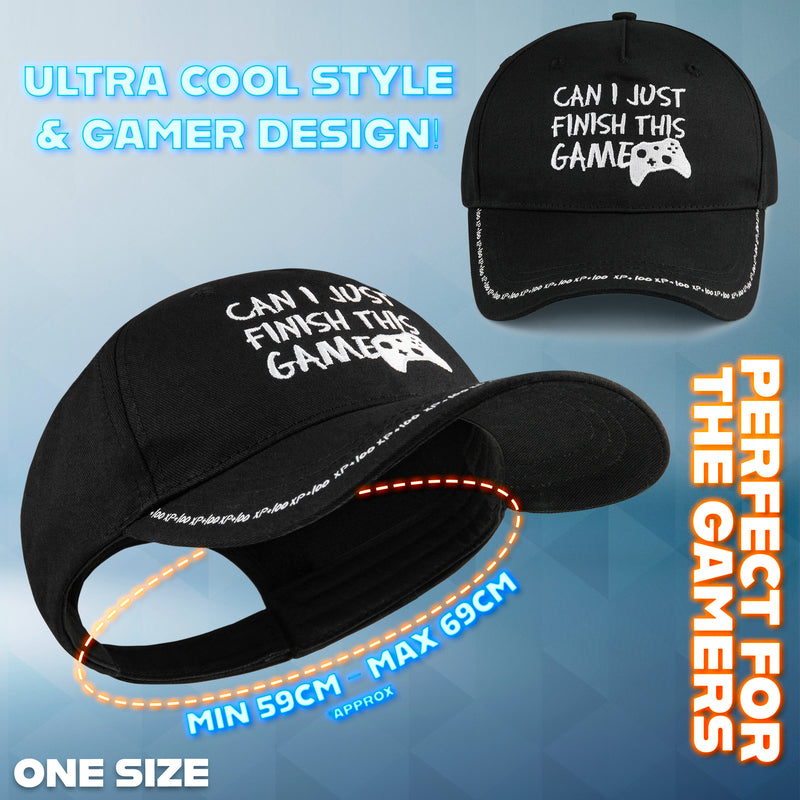 CityComfort Baseball Cap and Kids Sunglasses Set, Gamer Boys Hat and 100% UV Protection Kids Sunglasses - Get Trend