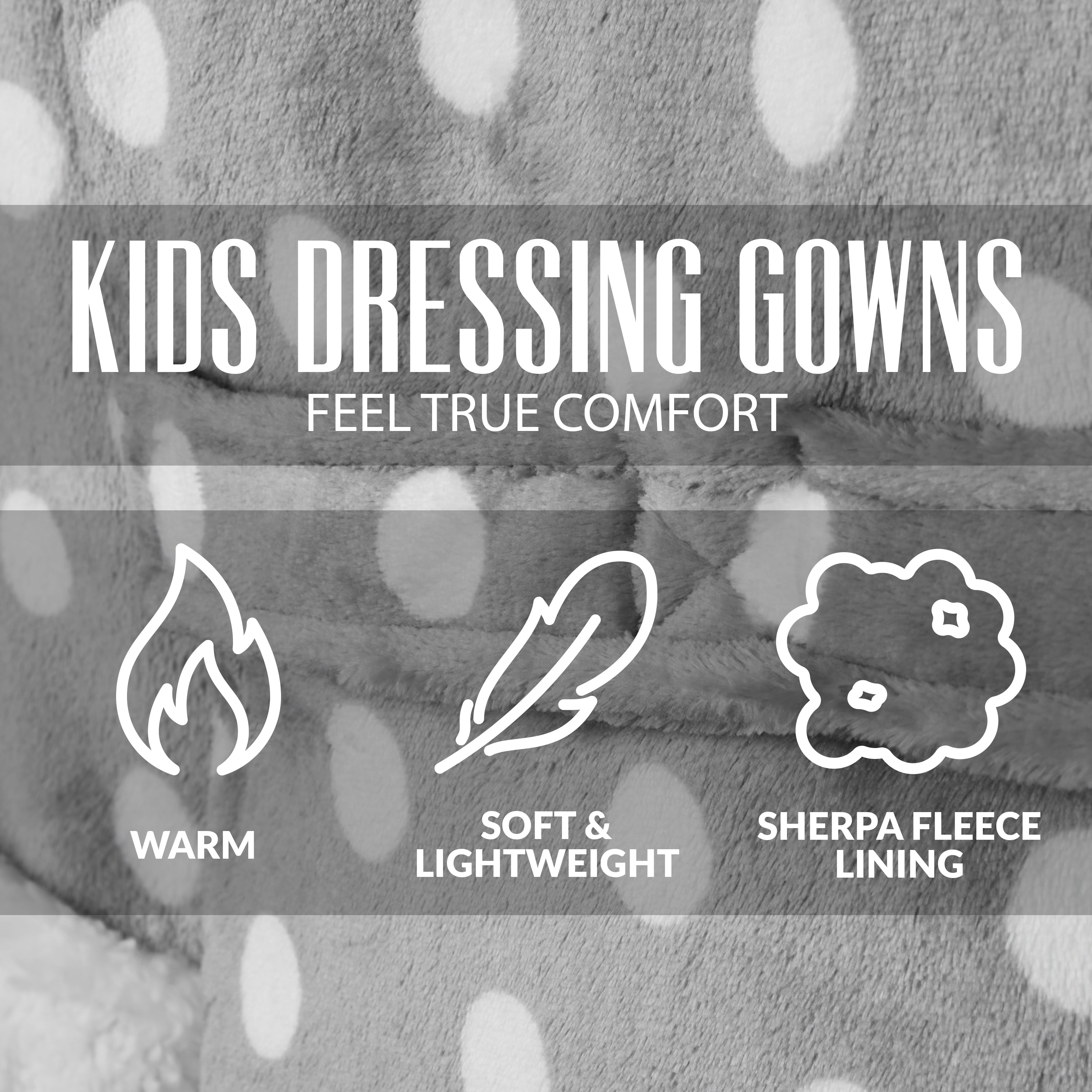 CityComfort Girls Dressing Gown, Hooded Fluffy Dressing Gown for Kids - Get Trend