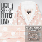 CityComfort Girls Dressing Gown, Hooded Fluffy Dressing Gown for Kids - Get Trend