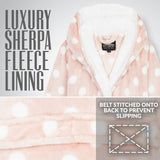 CityComfort Girls Dressing Gown, Hooded Fluffy Dressing Gown for Kids - Get Trend