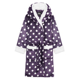 CityComfort Girls Dressing Gown, Hooded Fluffy Dressing Gown for Kids - Get Trend