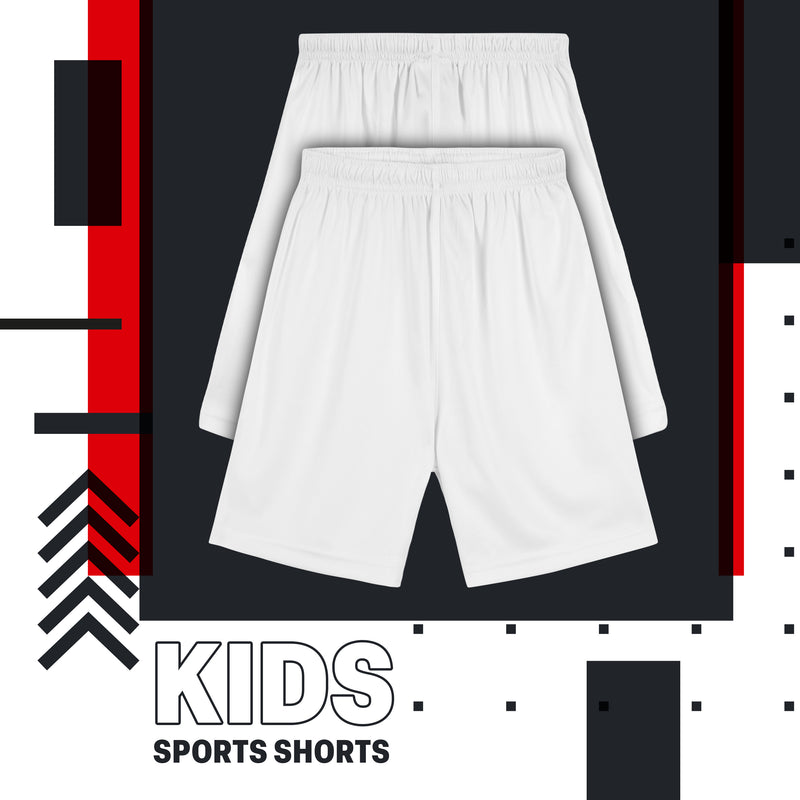 CityComfort Activewear Shorts for Kids, School PE Boys Shorts