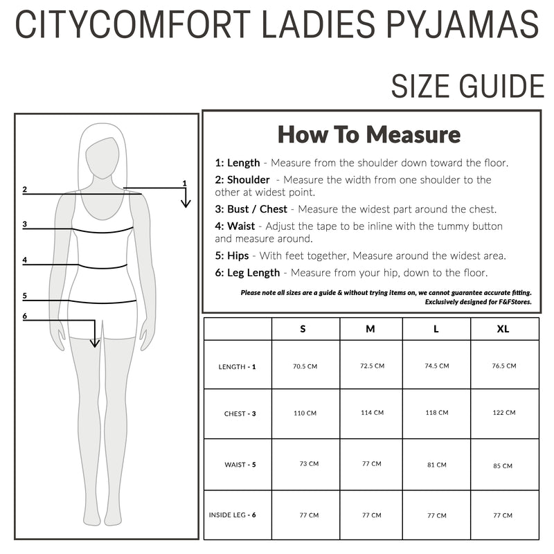 Ladies Pyjamas Set, Womens Loungewear Pyjamas