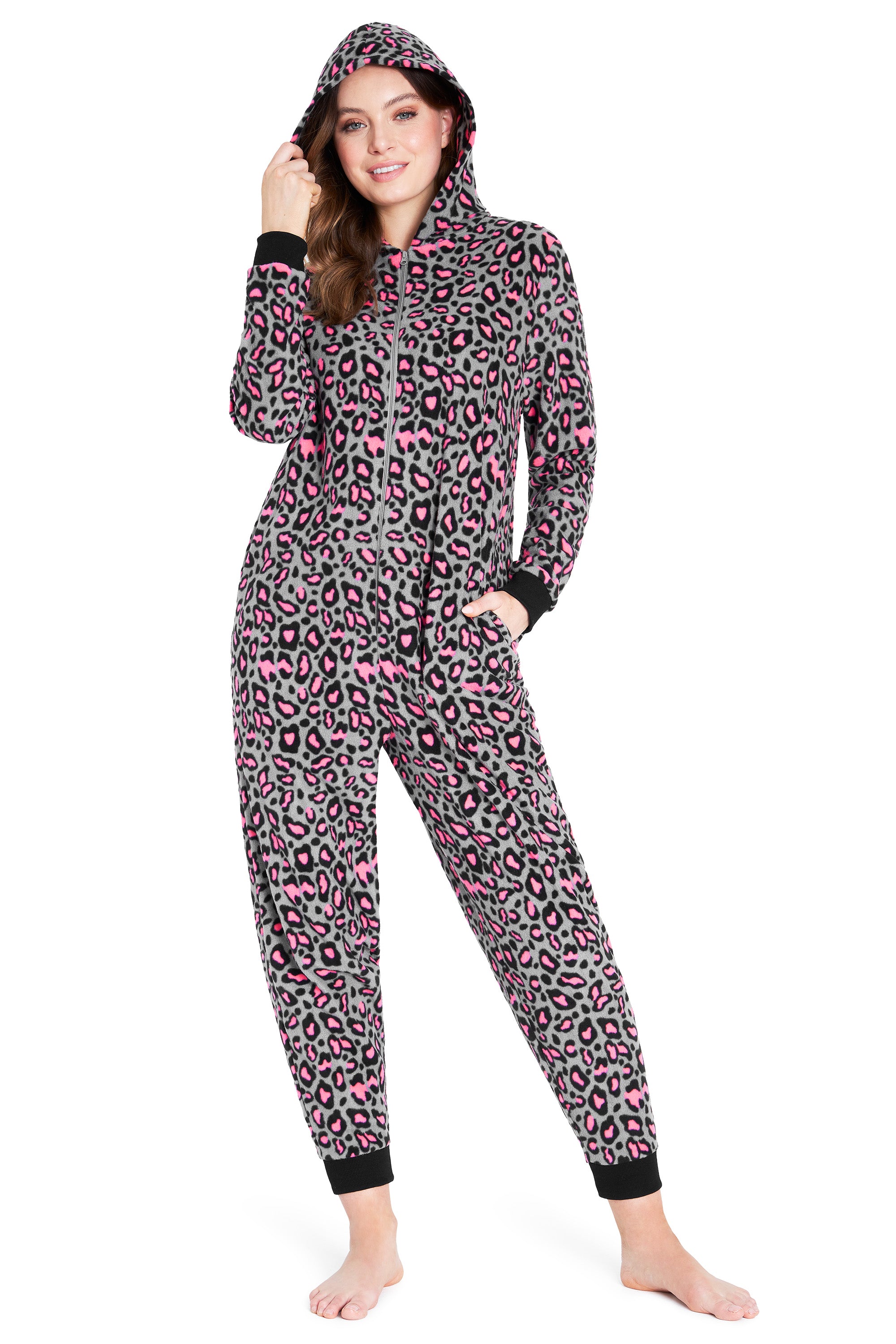 CityComfort Women's Onesie for Ladies -Pink - Get Trend