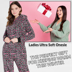 CityComfort Women's Onesie for Ladies -Pink - Get Trend