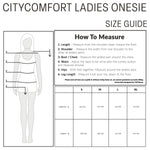 CityComfort Women's Onesie for Ladies -Pink - Get Trend