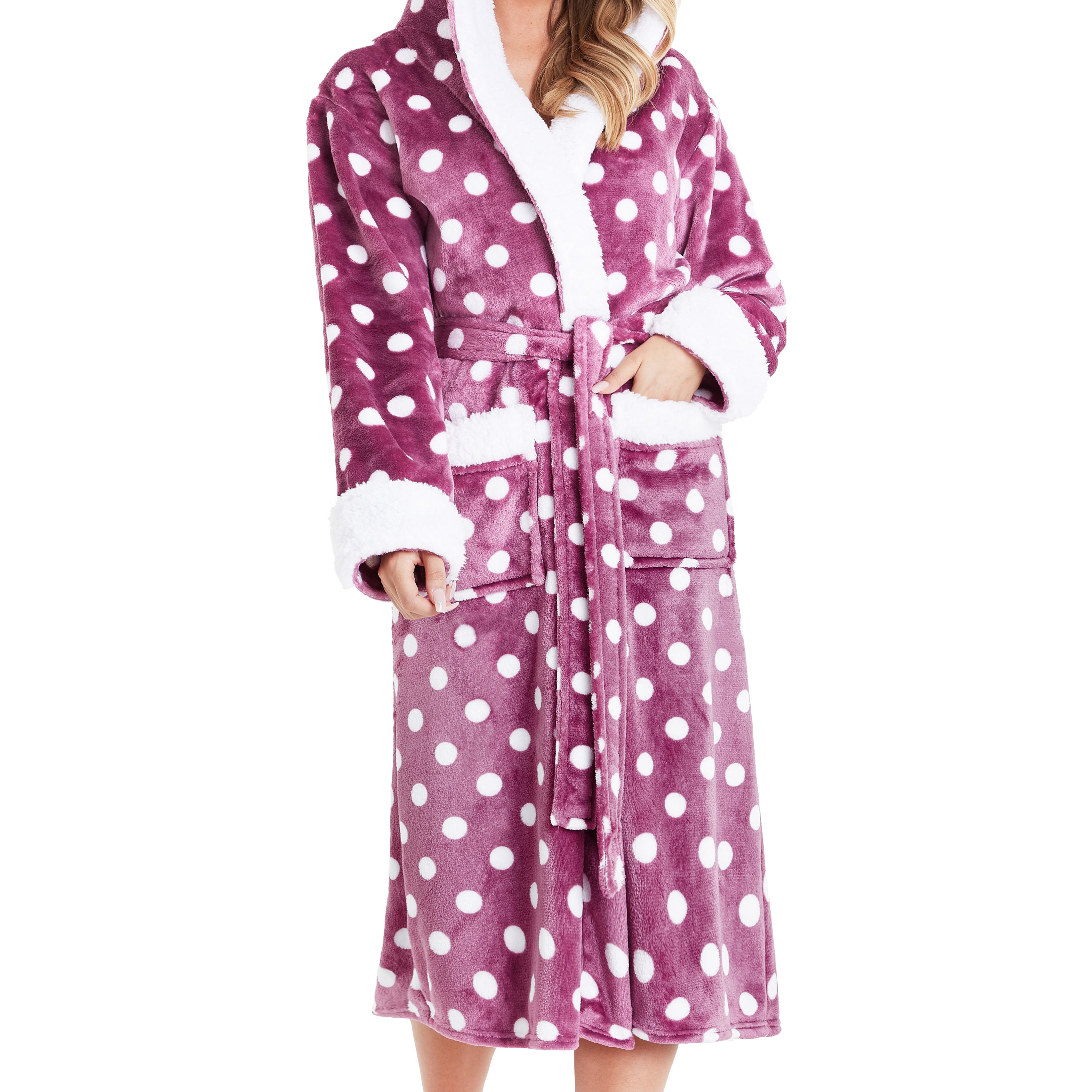 CityComfort Dressing Gowns For Women, Soft Fleece Women's Robes - Get Trend