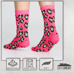CityComfort Socks Women, 5 Pack of Crew Socks, Colourful Funny Socks for Women and Teens - Get Trend