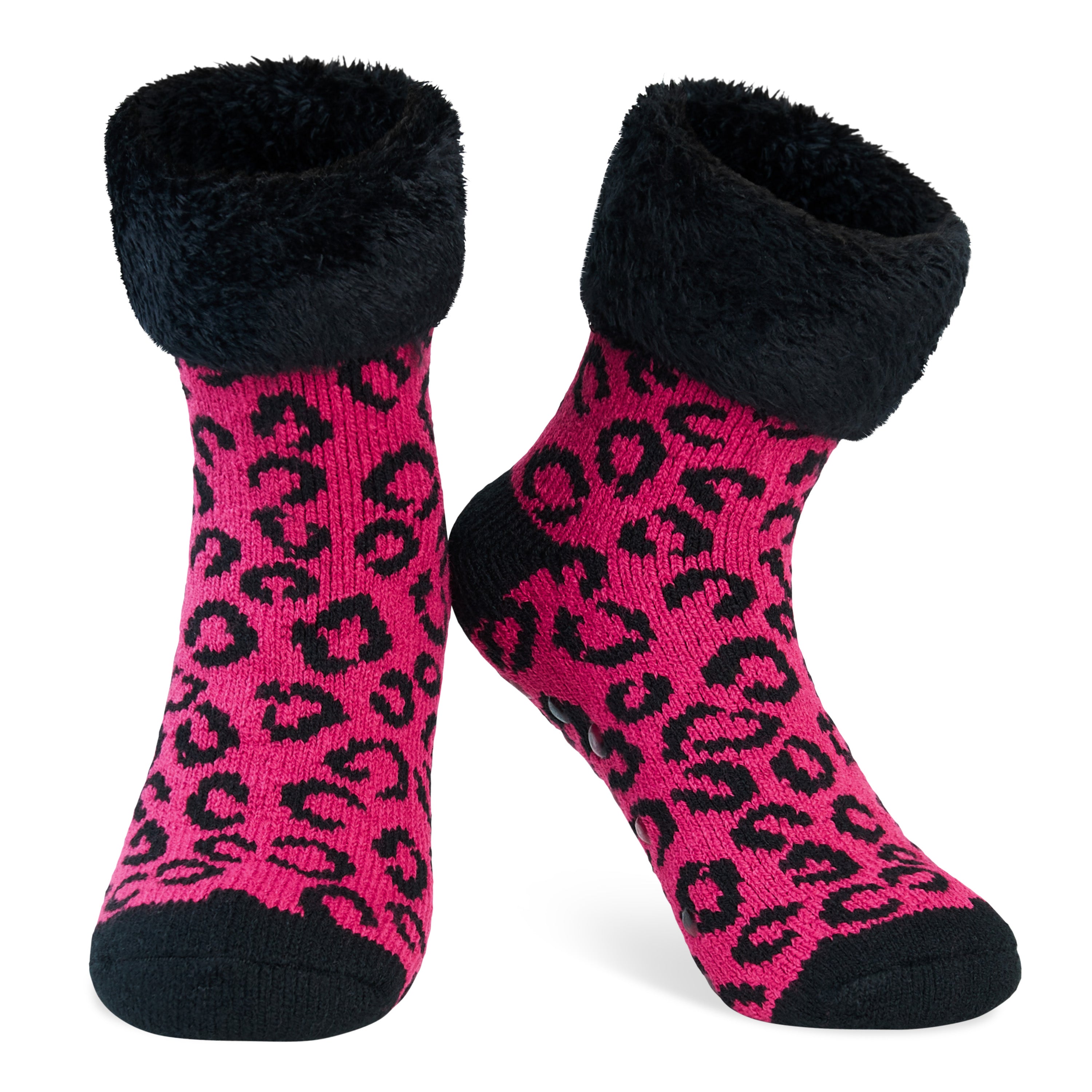 CityComfort Slipper Socks, Women Fluffy Socks Non Slip, Warm Cosy Gifts for Her Multiple Designs