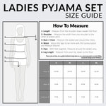 Ladies Pyjamas Set, Womens Loungewear Pyjamas - Get Trend