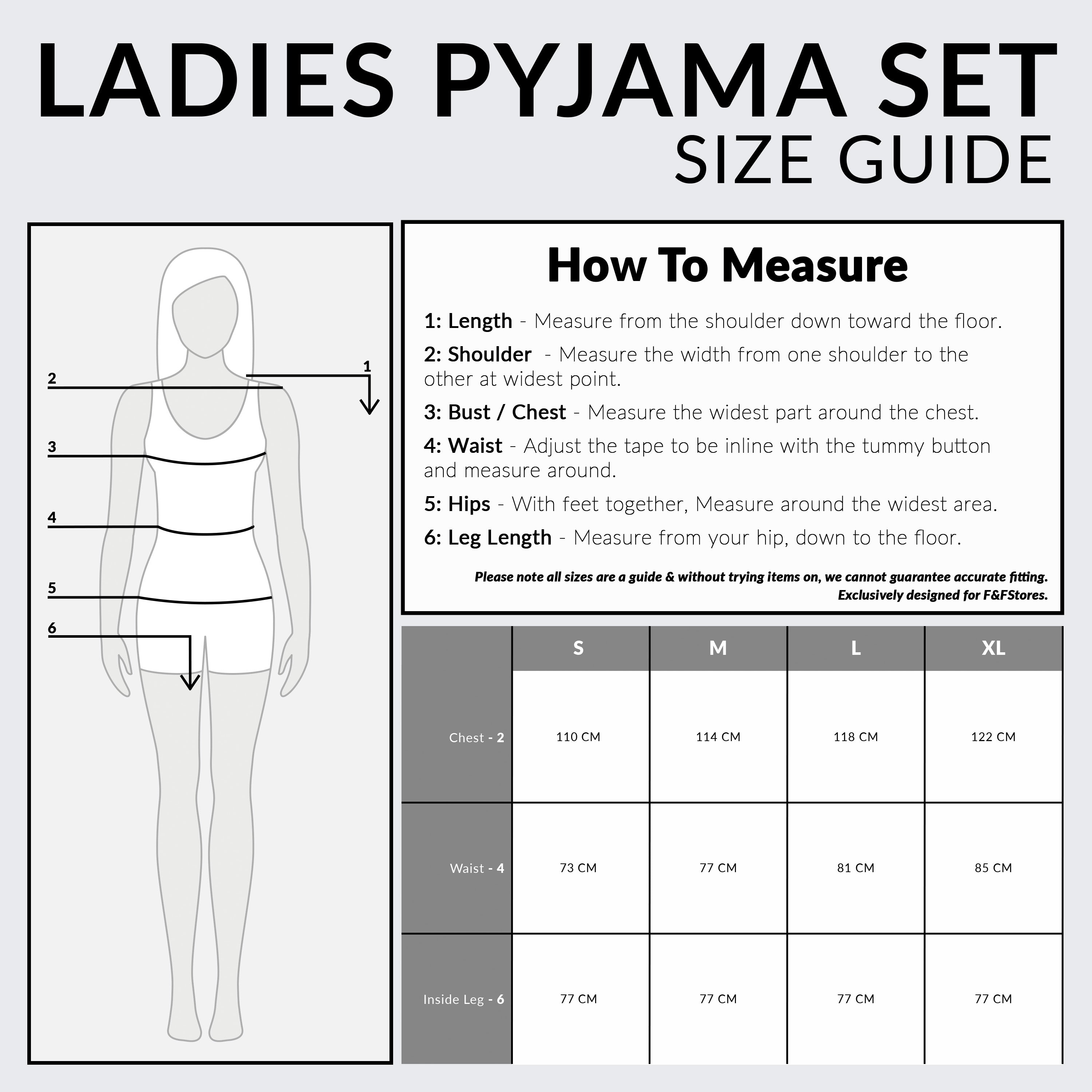 Ladies Pyjamas Set, Womens Loungewear Pyjamas - Get Trend