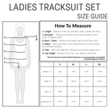 CityComfort Tracksuit Womens Full Set, 2 Piece Zip Up Velour Tracksuit - Get Trend