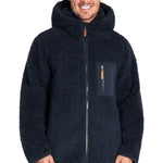 CityComfort Mens Fleece Hoodie, Fluffy Zip Up Fleece Jacket - Get Trend