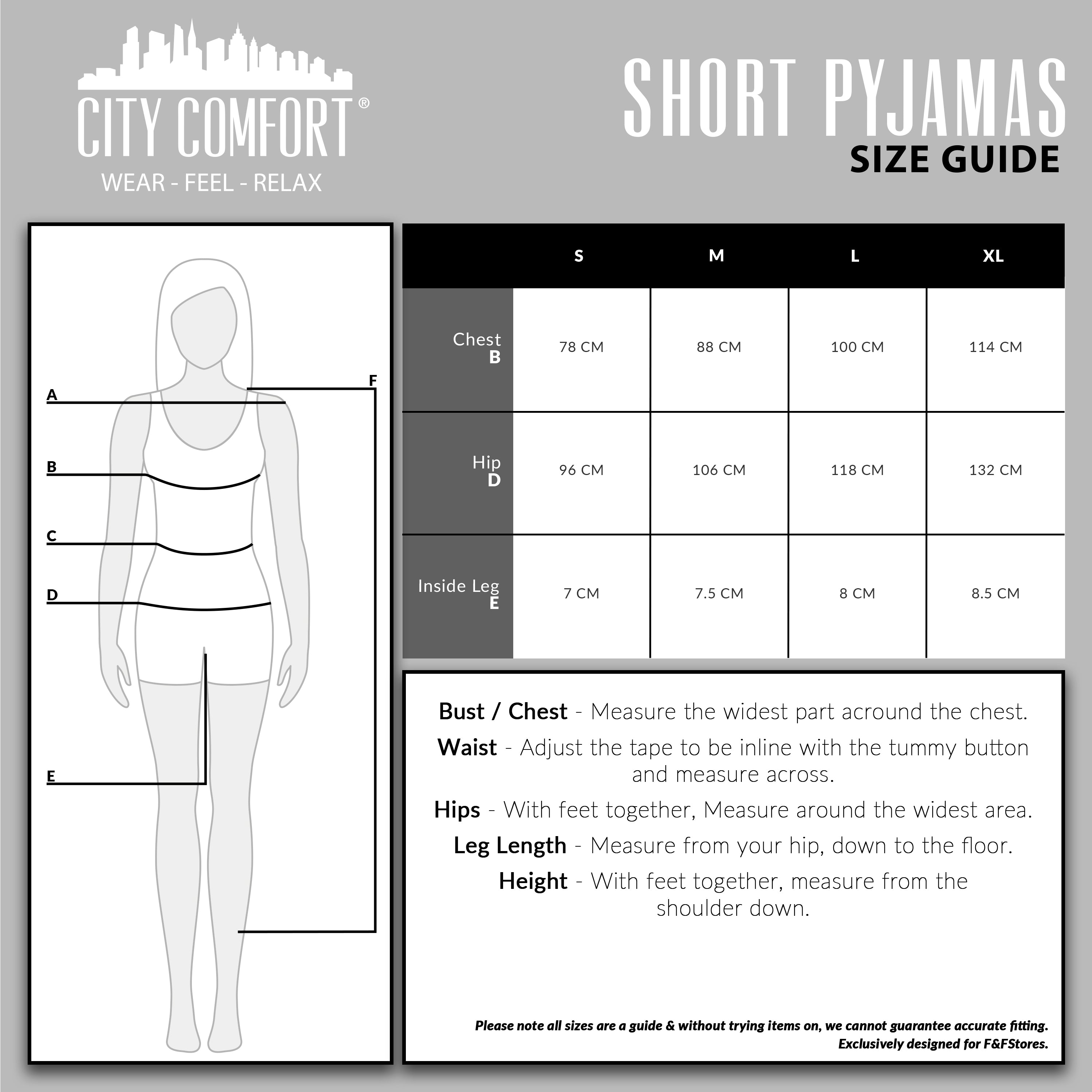 CityComfort Ladies Pyjamas, Women’s 2 Piece Nightwear, RED SPOTS Pjs Set - Get Trend