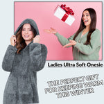 CityComfort Onesies for Women Soft Comfy Fleece Pyjamas Nightwear for Women - Get Trend