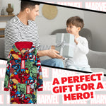 Marvel Oversized Blanket Hoodie Kids Avengers Captain America Iron Man Thor Hulk - Get Trend