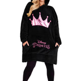 Disney Women's Hoodies, Oversized Blanket Hoodie - Princess - Get Trend