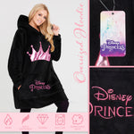Disney Women's Hoodies, Oversized Blanket Hoodie - Princess - Get Trend