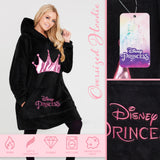Disney Women's Hoodies, Oversized Blanket Hoodie - Princess - Get Trend