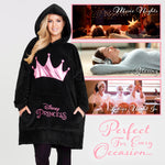 Disney Women's Hoodies, Oversized Blanket Hoodie - Princess - Get Trend