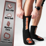 Marvel Fluffy Socks, Mens Slipper Socks - Deadpool - Get Trend
