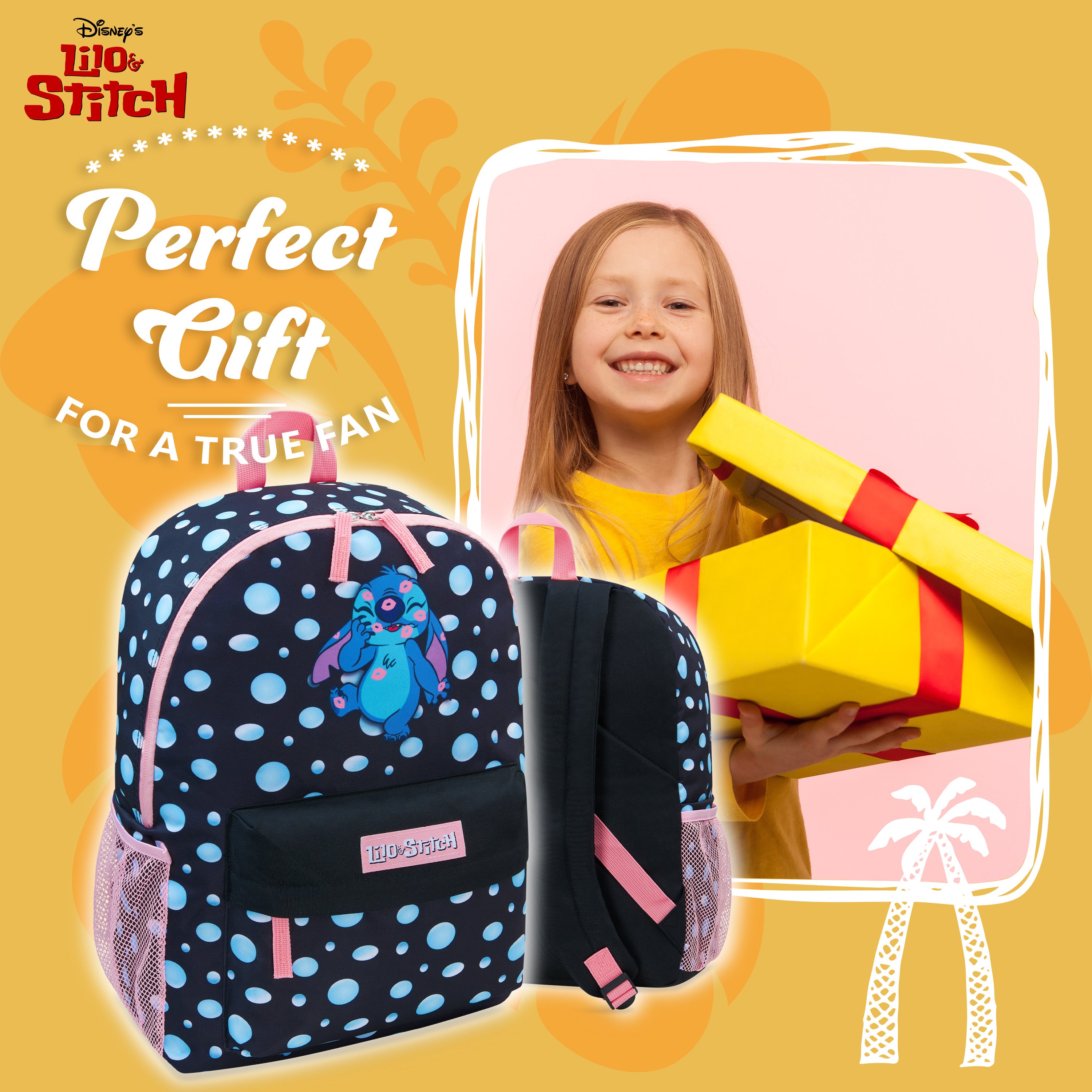 Disney Backpack for Girls, Stitch School Bags for Girls - Get Trend