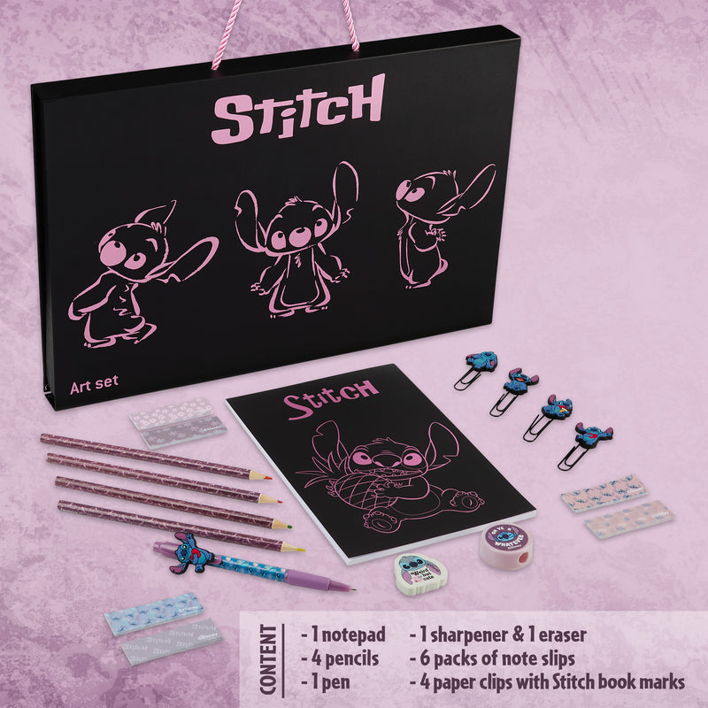 Disney Stitch Party Supplies Bundle 6 Pack Pens with Stitch Tattoos for Kids Adults (Lilo and Stitch Party Favors)