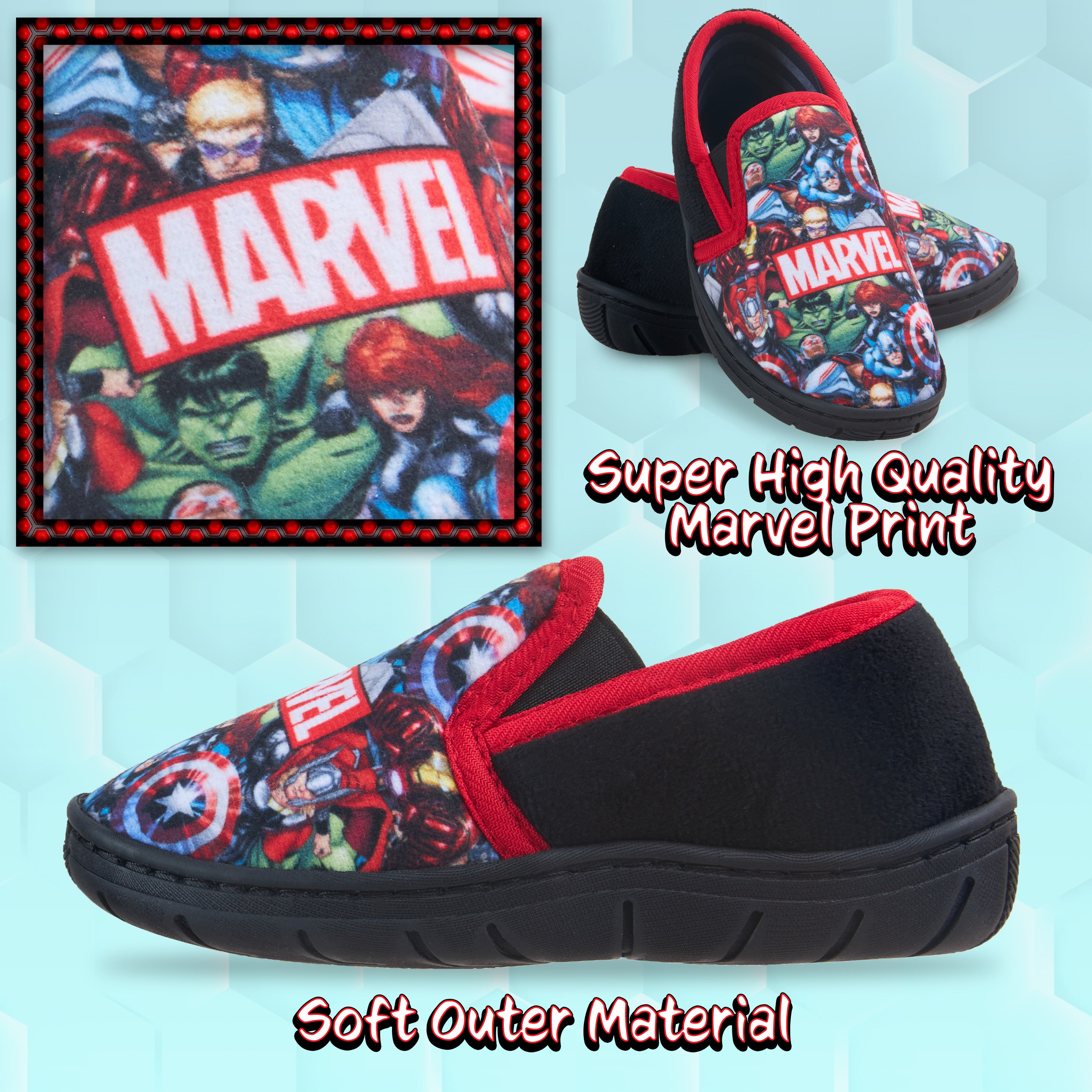 Marvel Spiderman Boys Slippers, Avengers Slippers for Boys - Get Trend