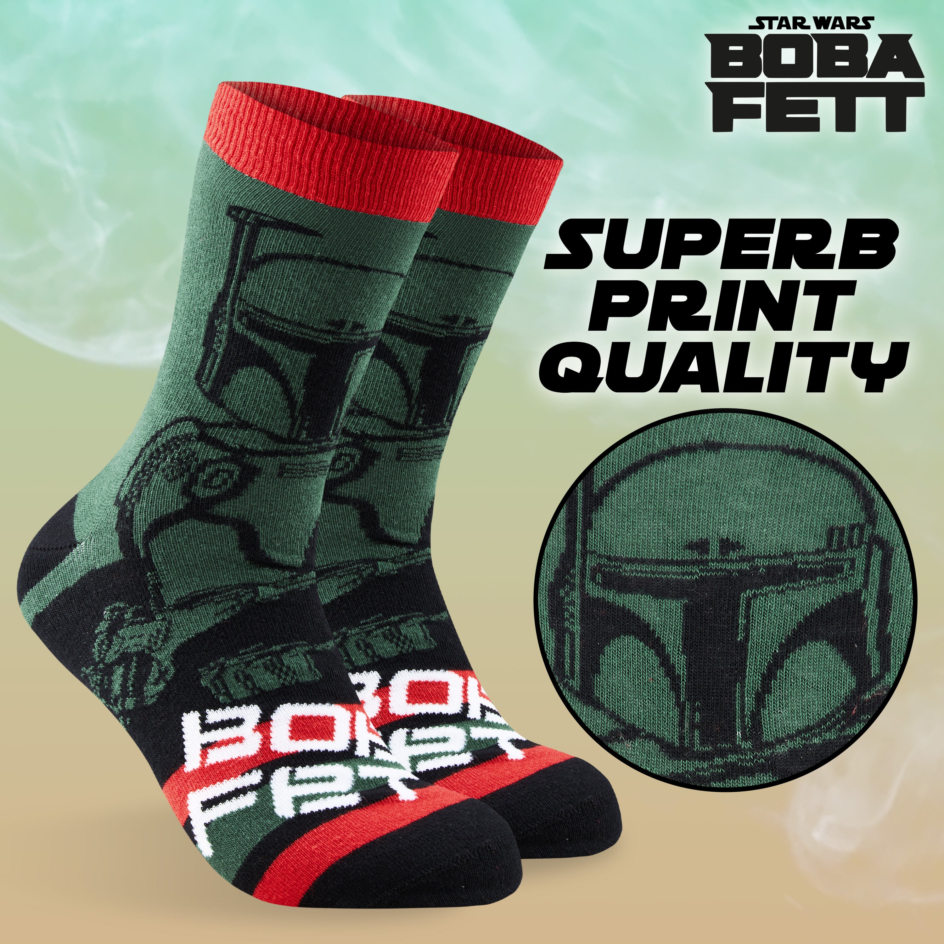 The Mandalorian Mens Socks Boba Fett Socks Pack of 5 - Get Trend