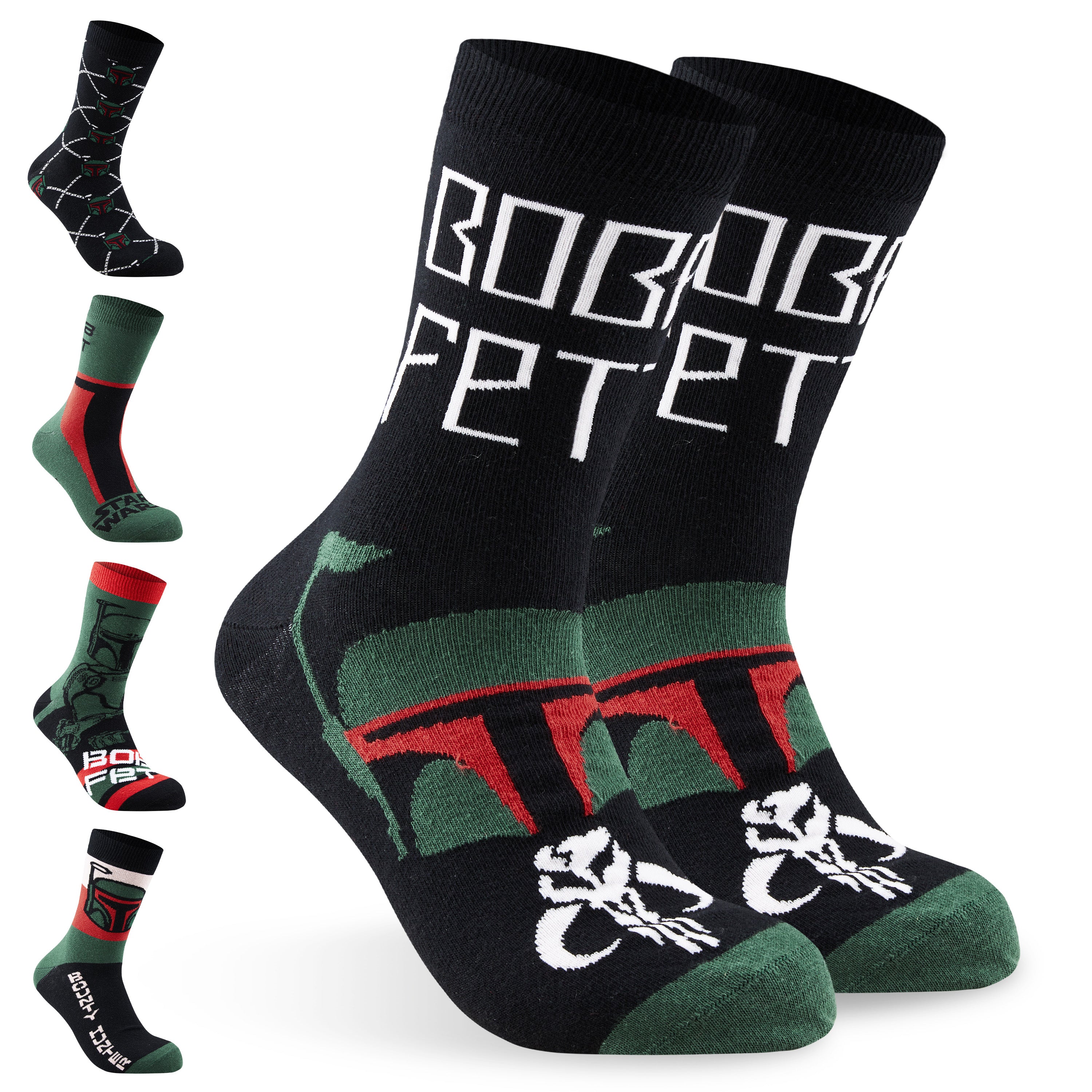 The Mandalorian Mens Socks Boba Fett Socks Pack of 5 - Get Trend